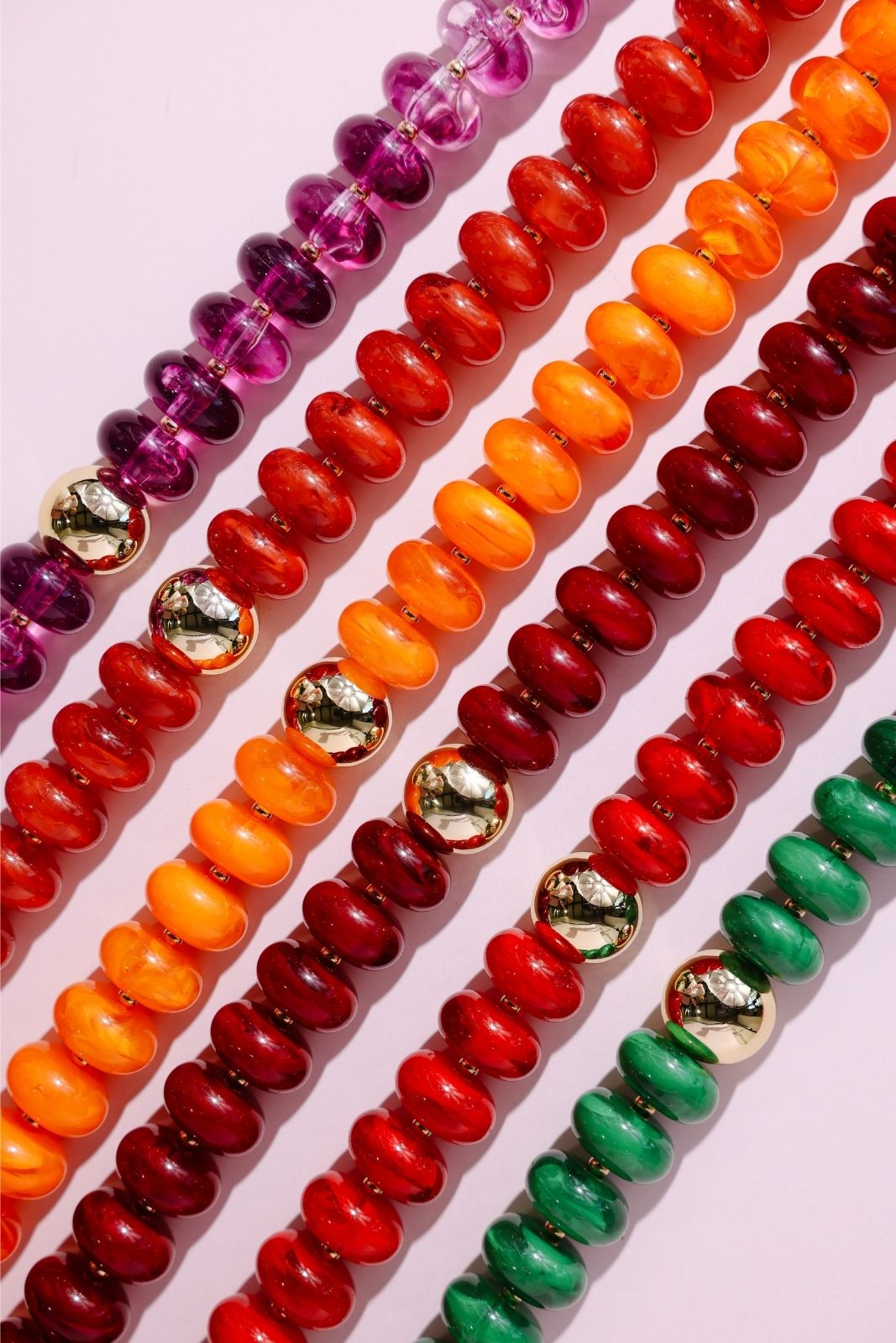 Red Gumball Necklace