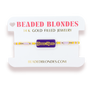 Geaux Tigers Block Bracelet on Color