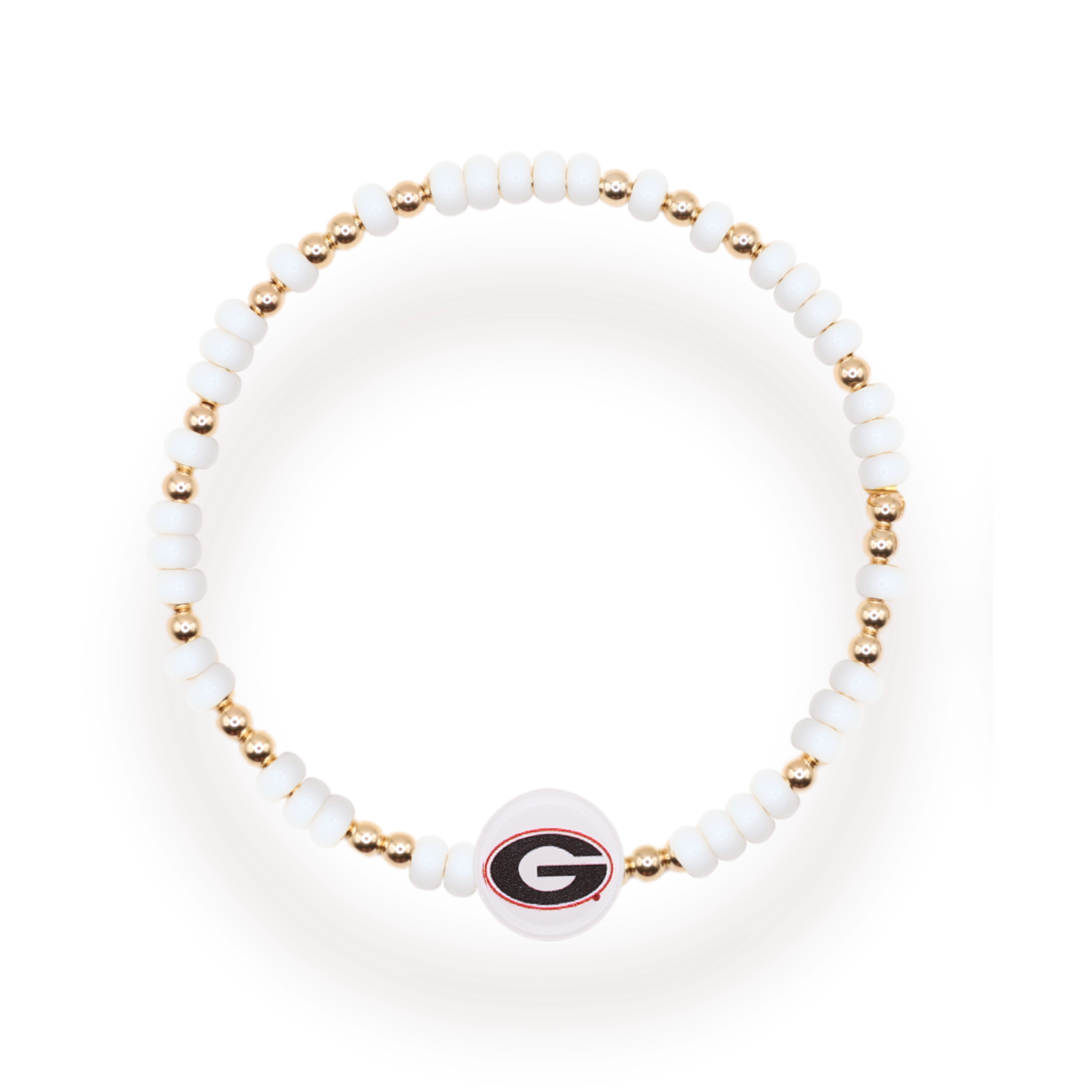 Georgia/Bulldogs Logo Bracelet