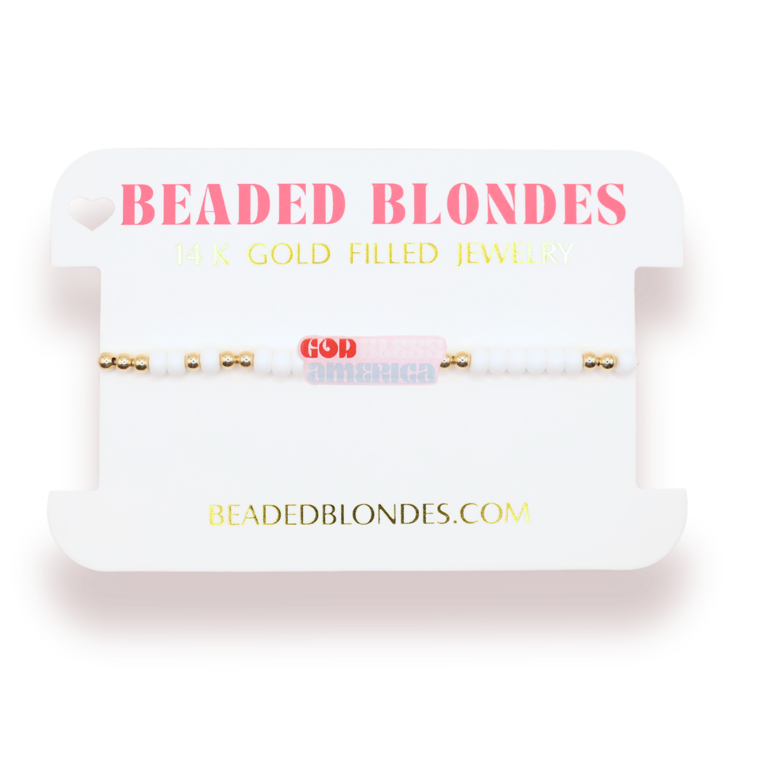 God Bless America Bracelet (Sale)