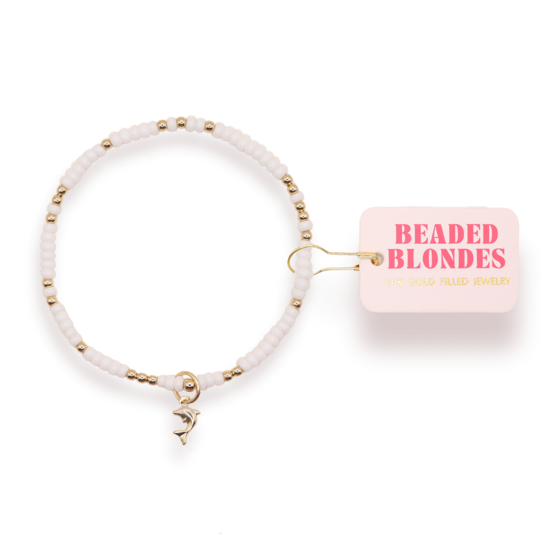 Dolphin Charm Bracelet (Kids Size)