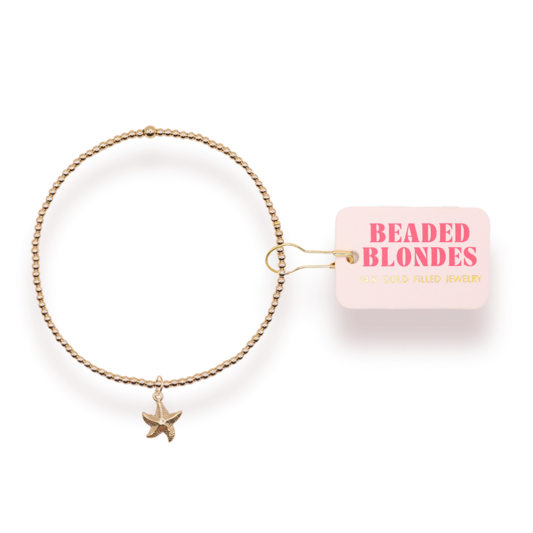 Starfish Charm Bracelet