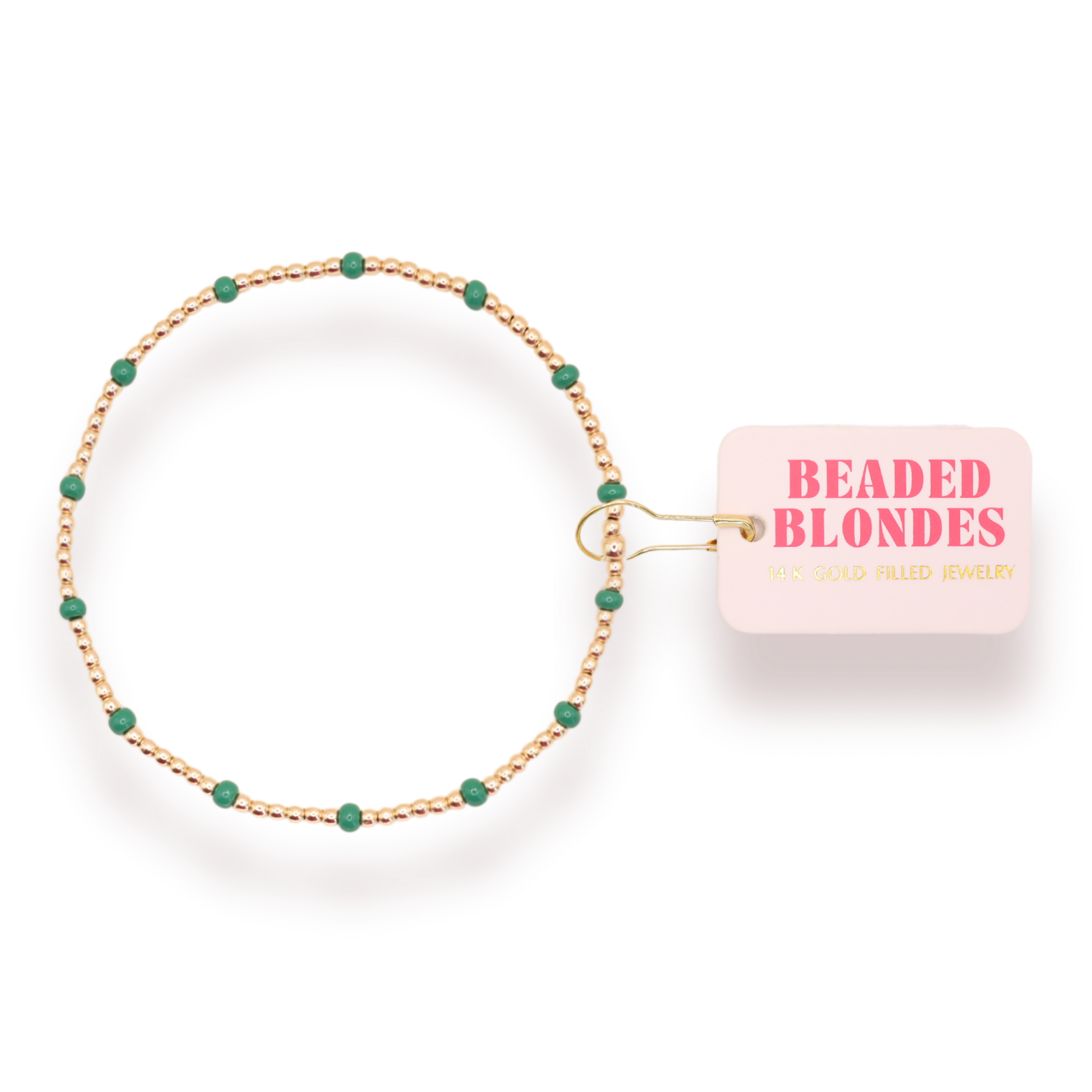 Green Dainty Poppi Bracelet (Kids Size)