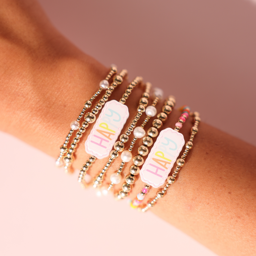 Happy Bracelet on Color