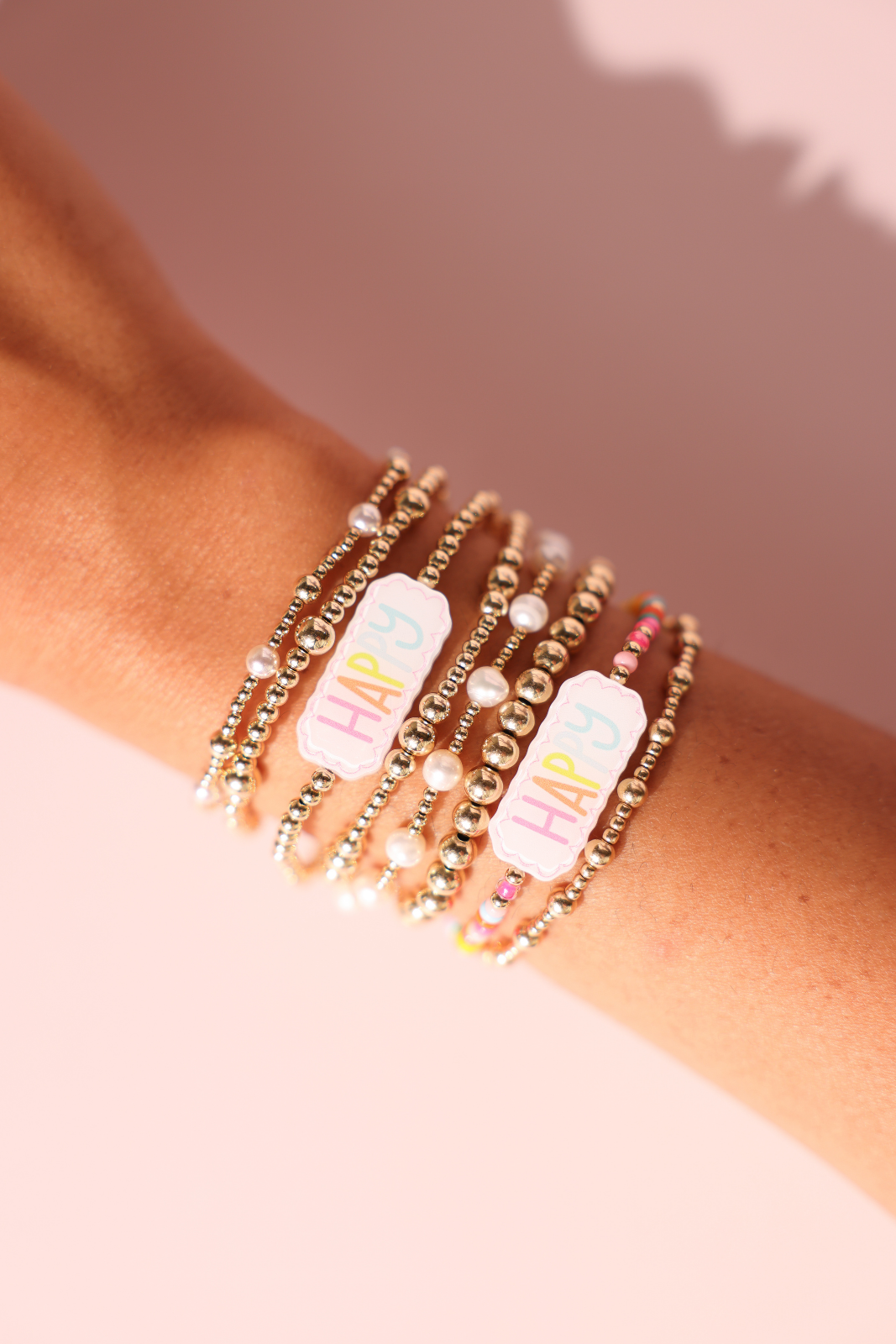 Happy Bracelet on Color