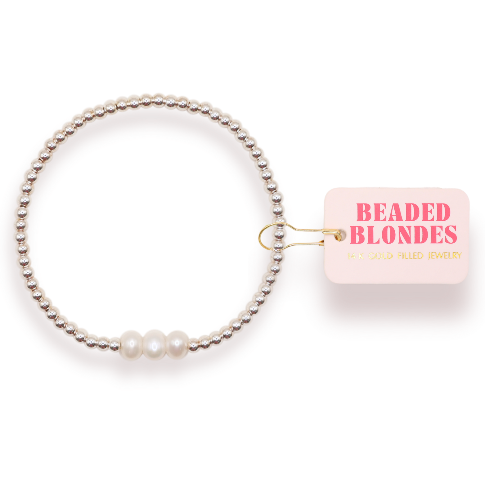 Harper Pearl Bracelet in Silver