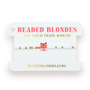 Holiday Gift on White Sprinkle Bracelet (Sale)