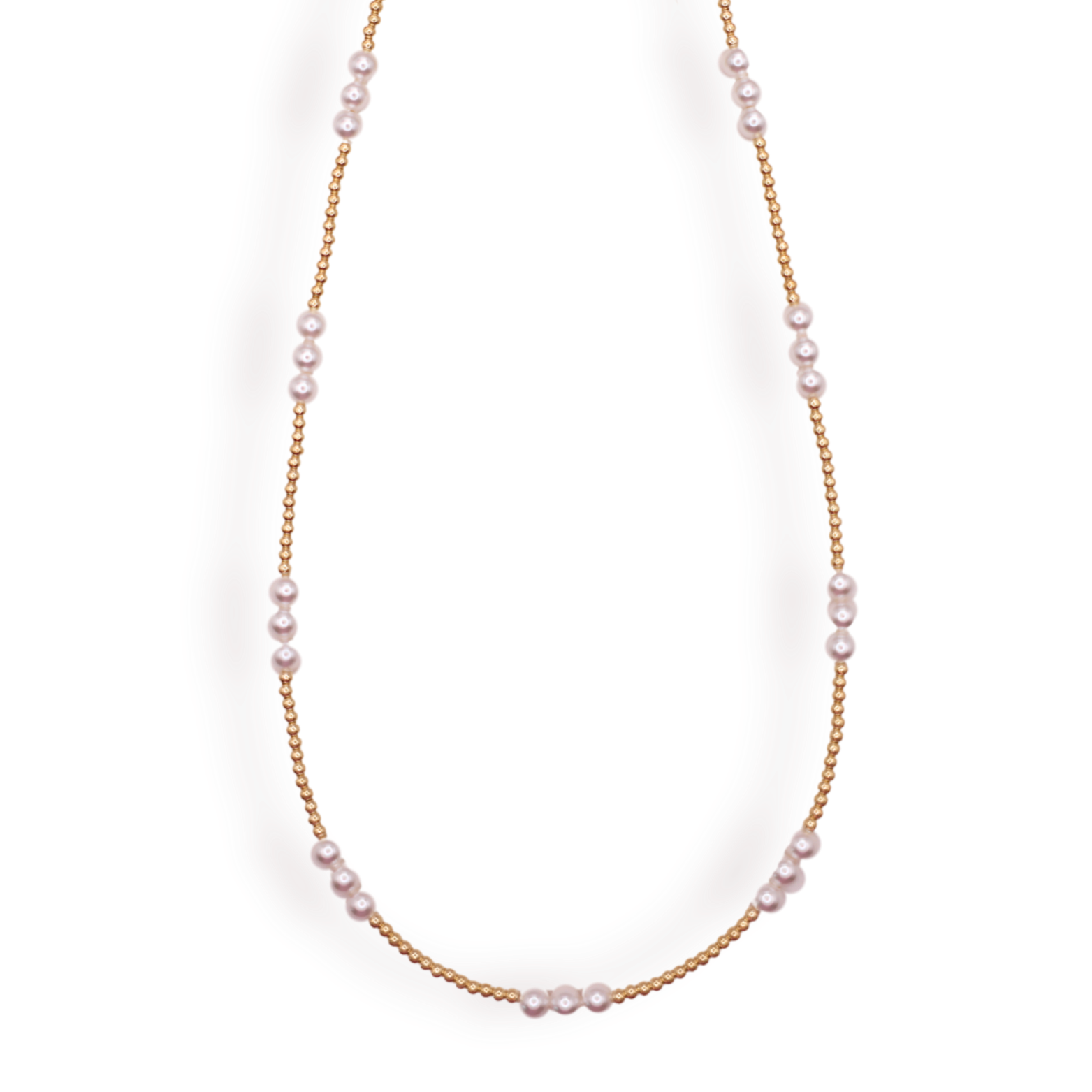 ILY Pearl Beaded Necklace