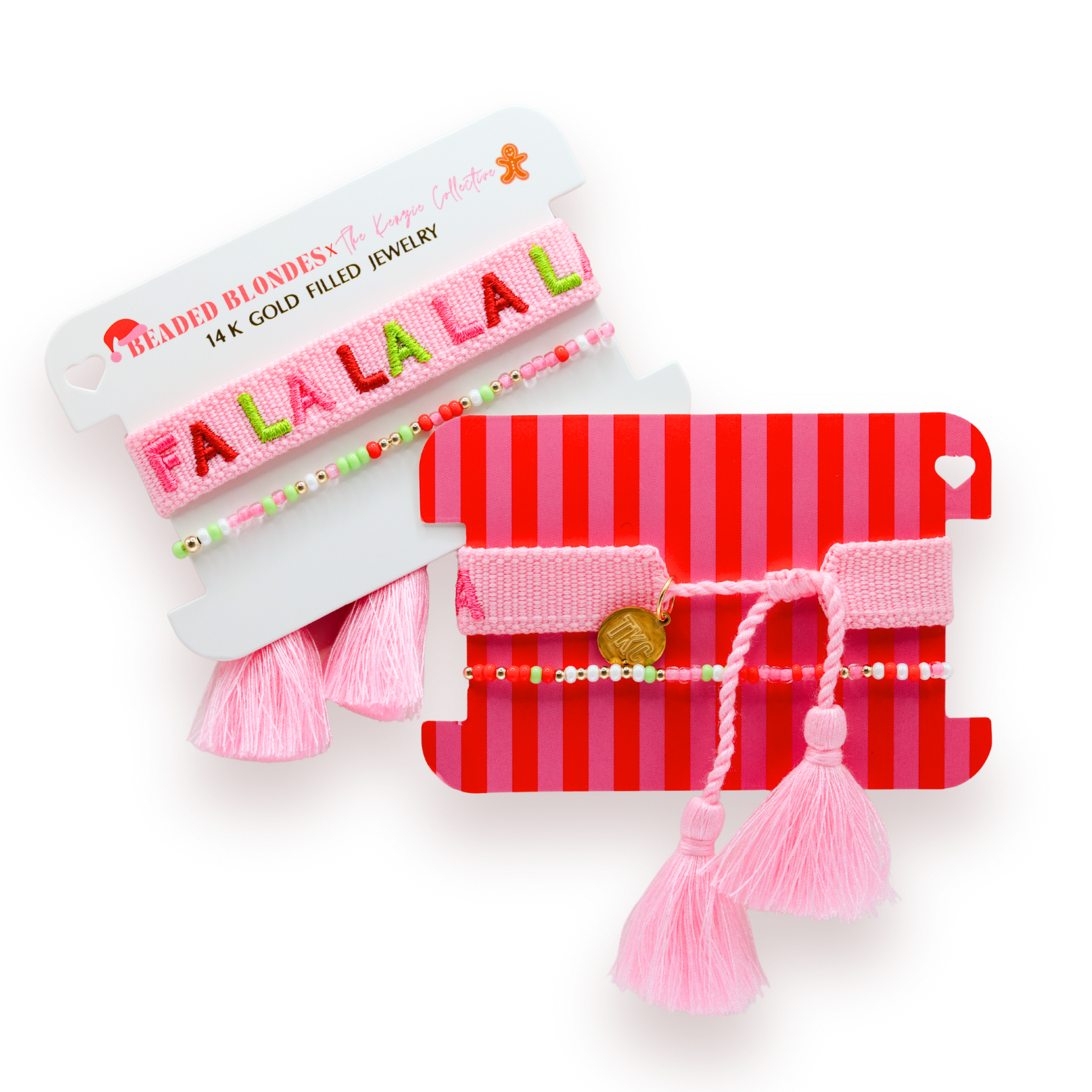 Fa La La BB X KC Christmas Tassel Stack