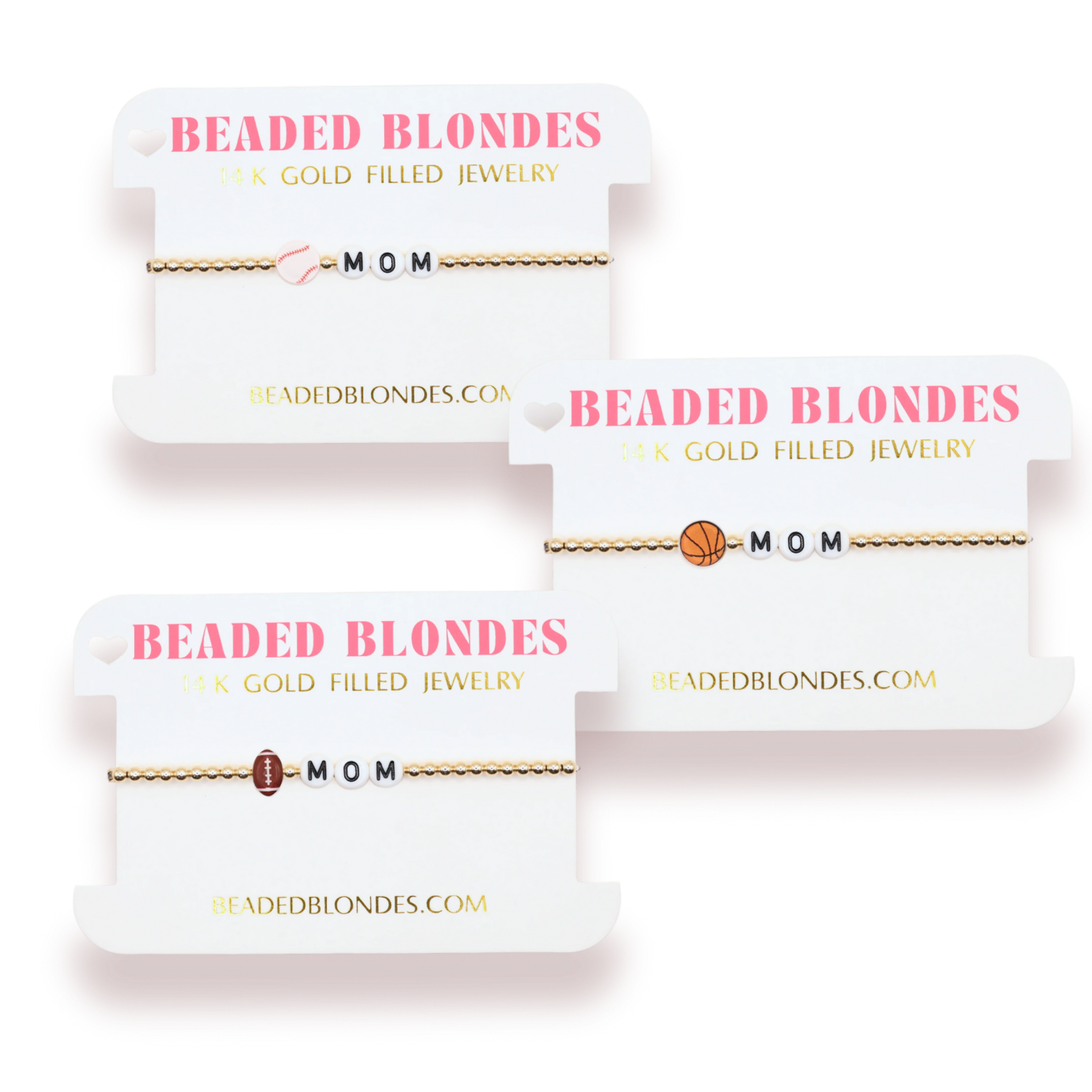 Custom Sport + Letter Bracelet