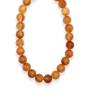 Brown Gumball Necklace