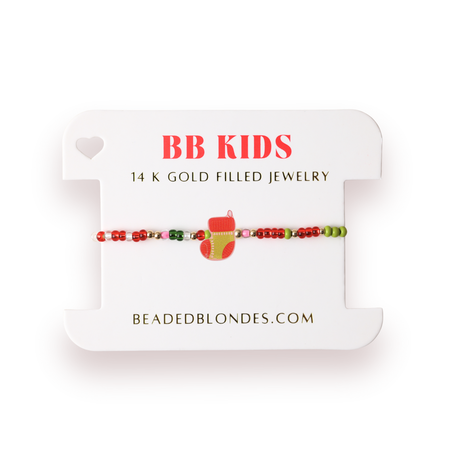 Stocking Sprinkle Bracelet (Kids Size)