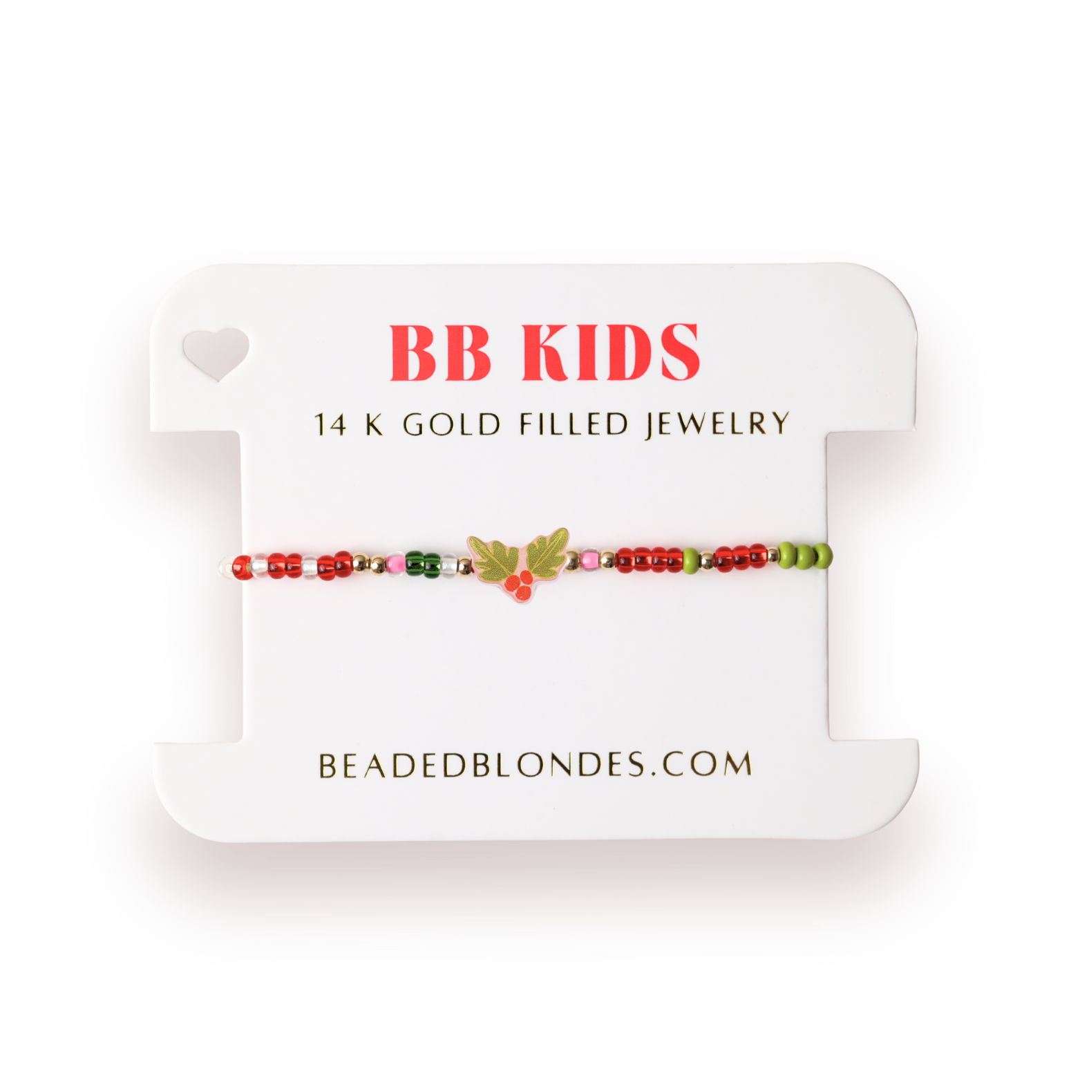 Holly Sprinkle Bracelet (Kids Size)