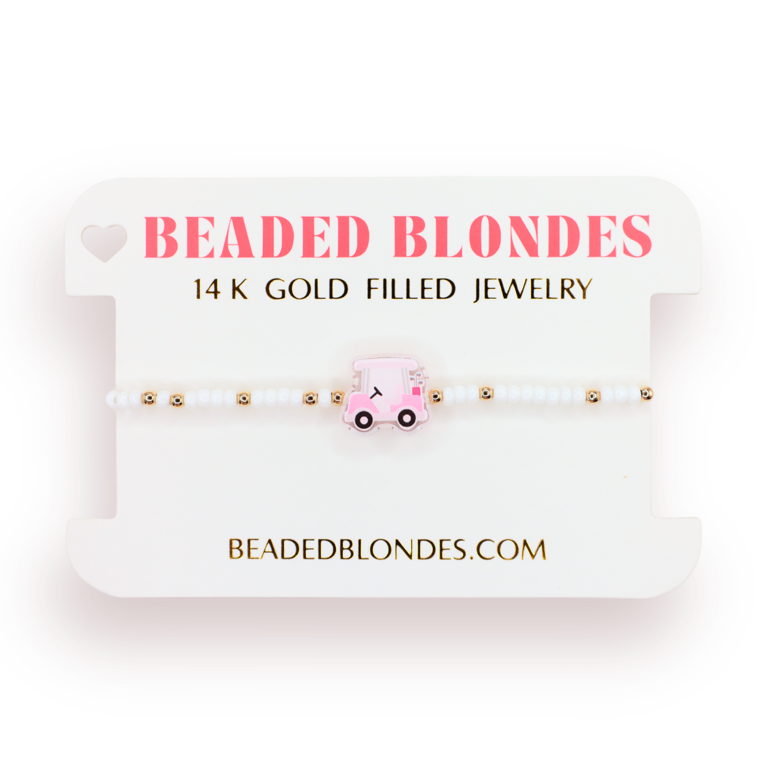 Golf Cart Sprinkle Bracelet