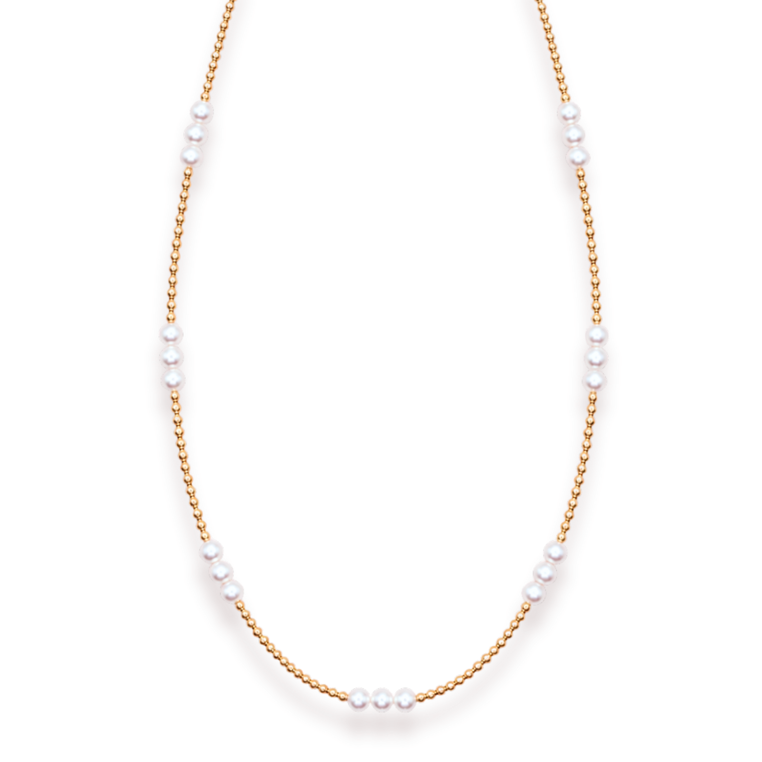 ILY Pearl Beaded Necklace