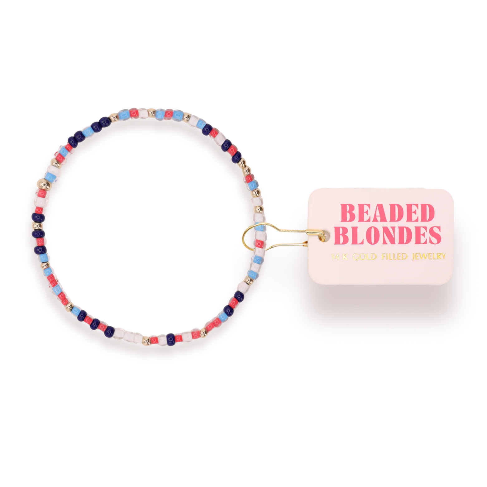 USA Color Sprinkle Bracelet