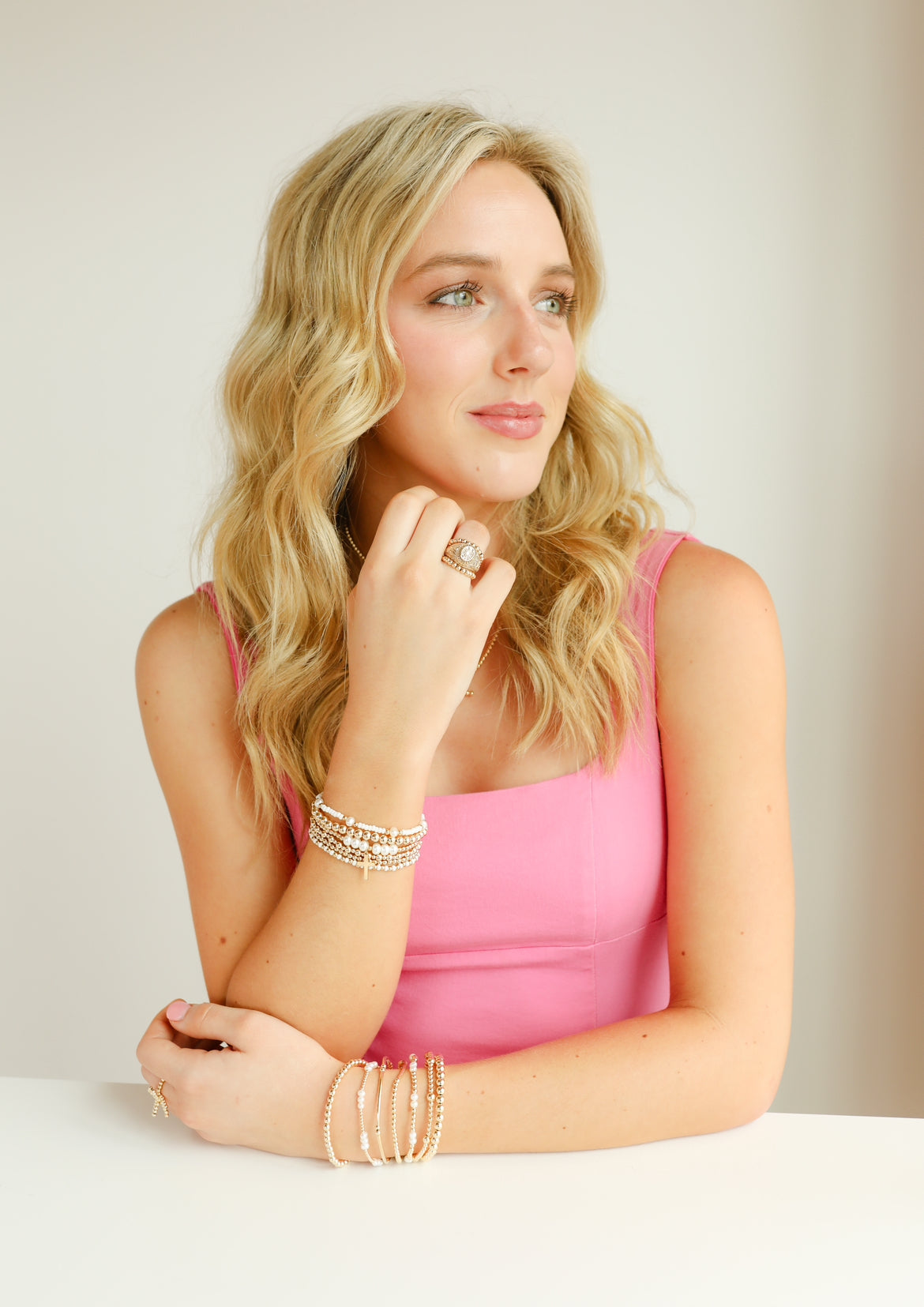 Luster White Pearl Bracelet