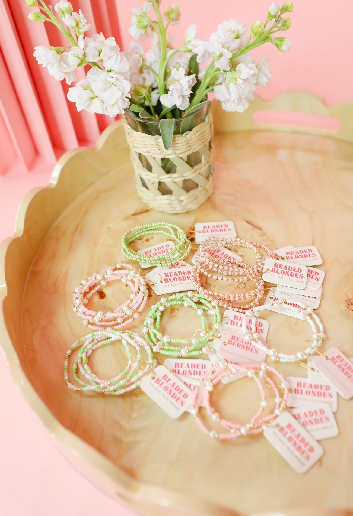 Demi Bracelet in Pastel Green