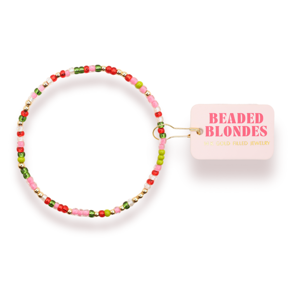 Jingle Bell Sprinkle Bracelet – Beaded Blondes