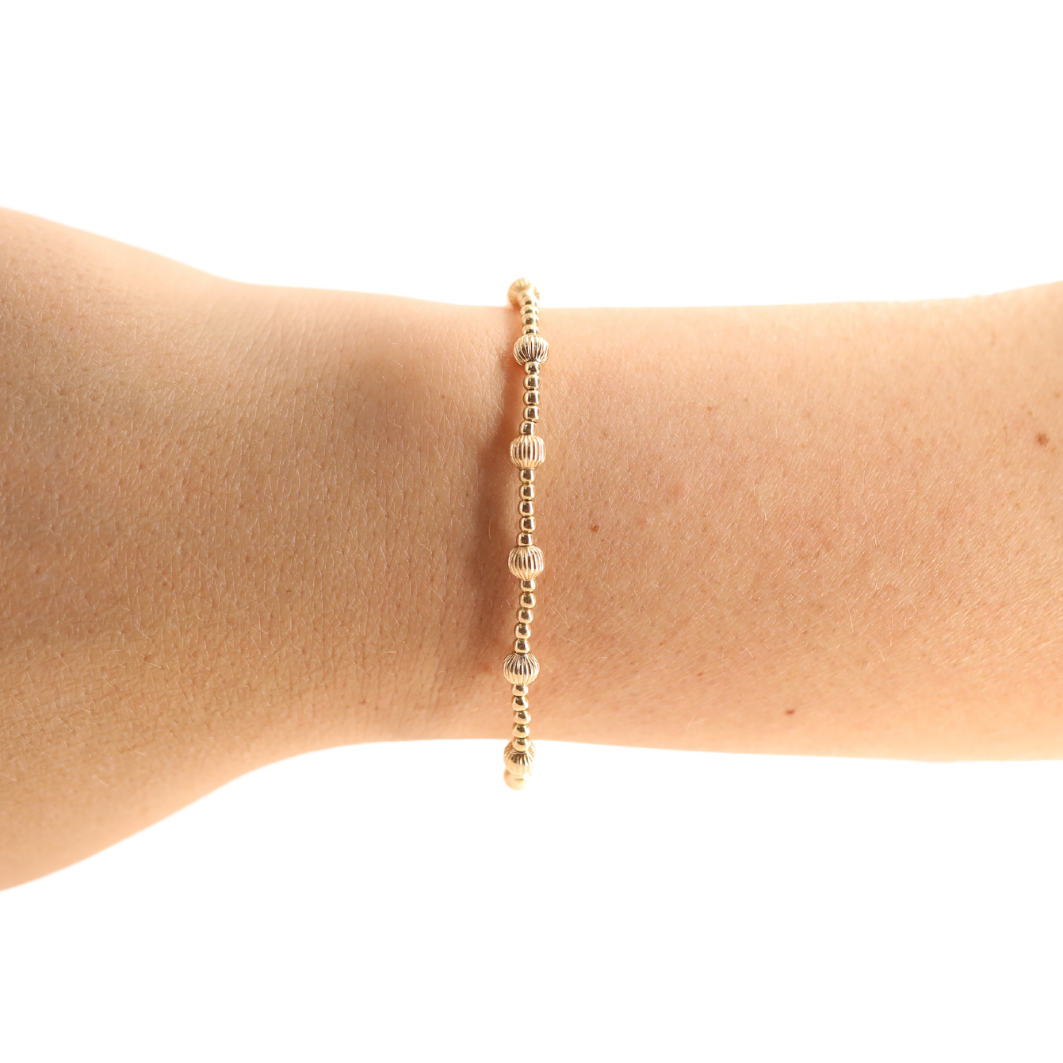 June Fluted Bracelet