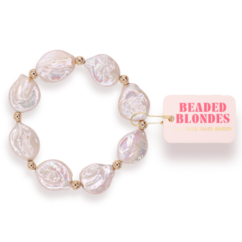 Kai Pearl Bracelet in Gold