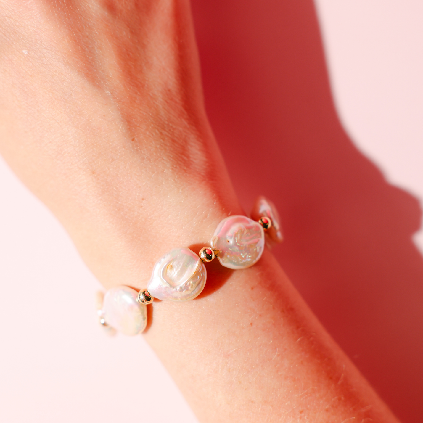 Kai Pearl Bracelet in Gold