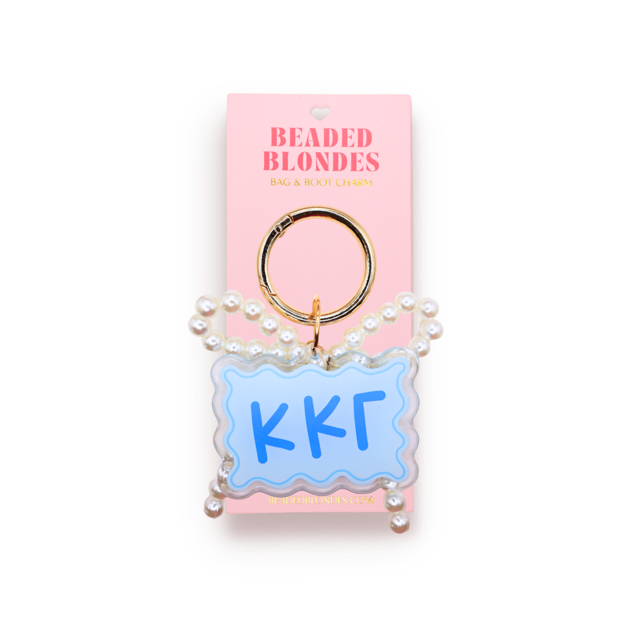 Kappa Kappa Gamma Bag & Boot Charm