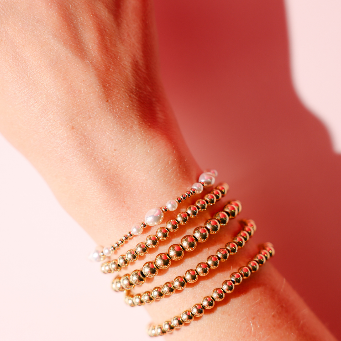 Lana Pearl Bracelet in Gold