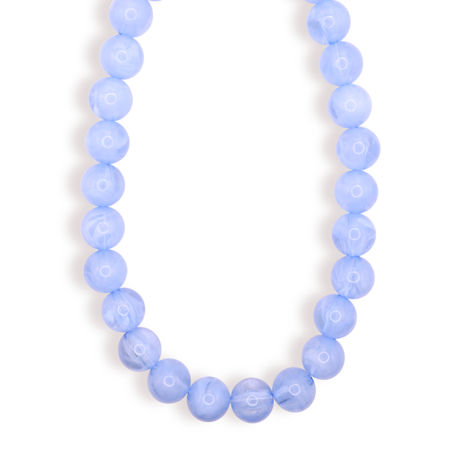 Light Blue Gumball Necklace