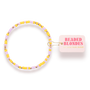 Lilac and Yellow Sprinkle Bracelet