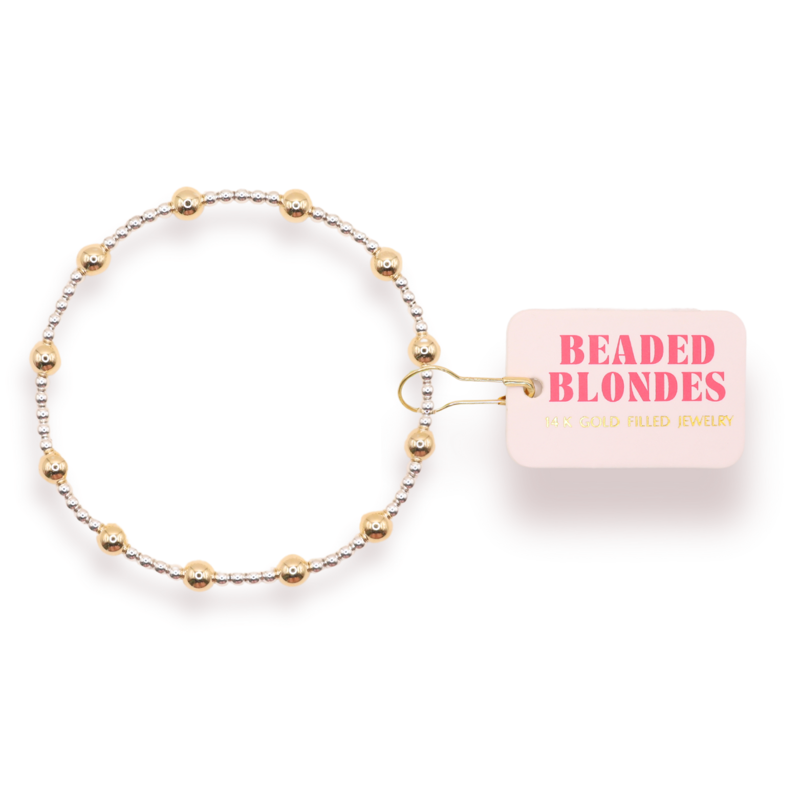 Lively Bracelet in Silver with Gold