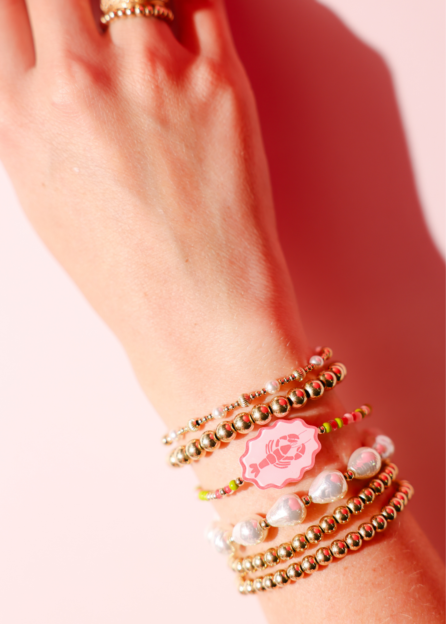 Lobster Bracelet on Color