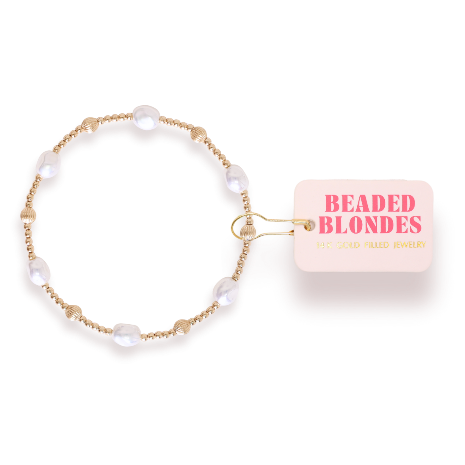 Maggie Fluted bracelet in Gold