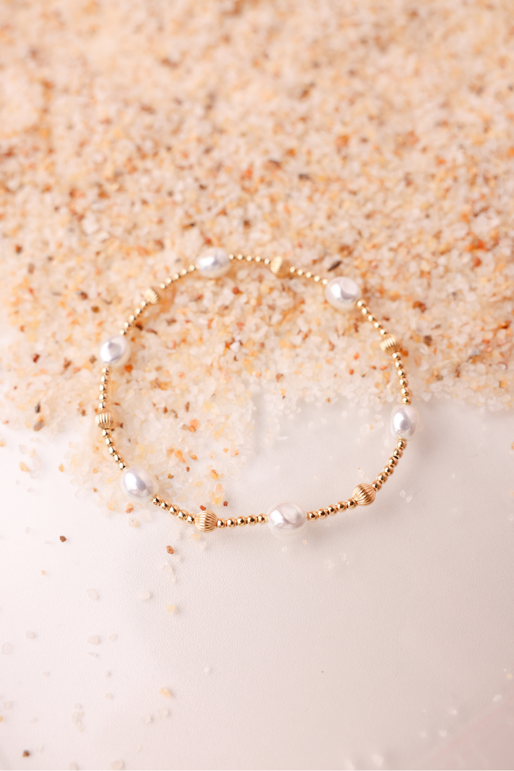 Maggie Fluted bracelet in Gold