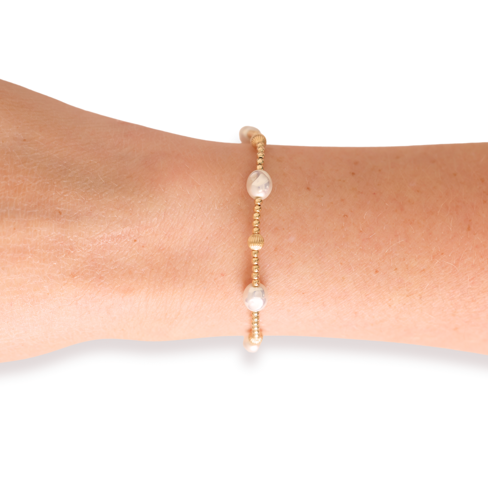 Maggie Fluted bracelet in Gold