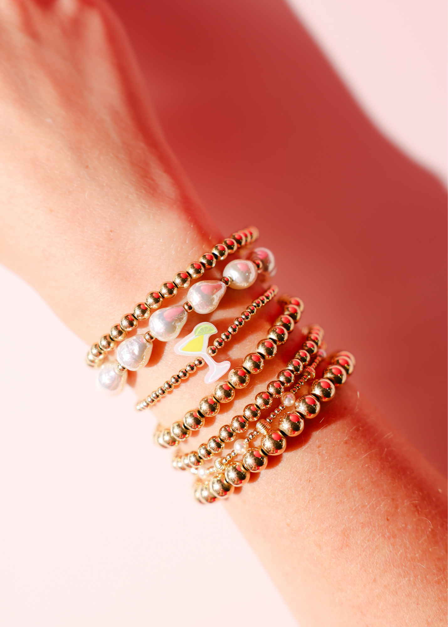 Margarita Bracelet on Gold