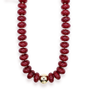 Maroon Gumball Necklace