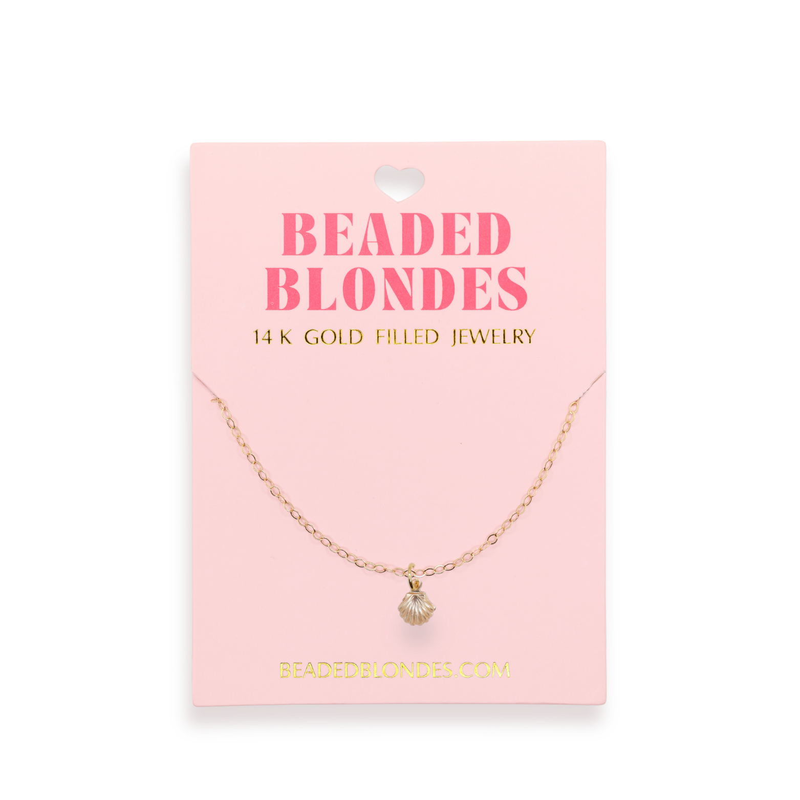 Mini Shell Charm on Chain Necklace