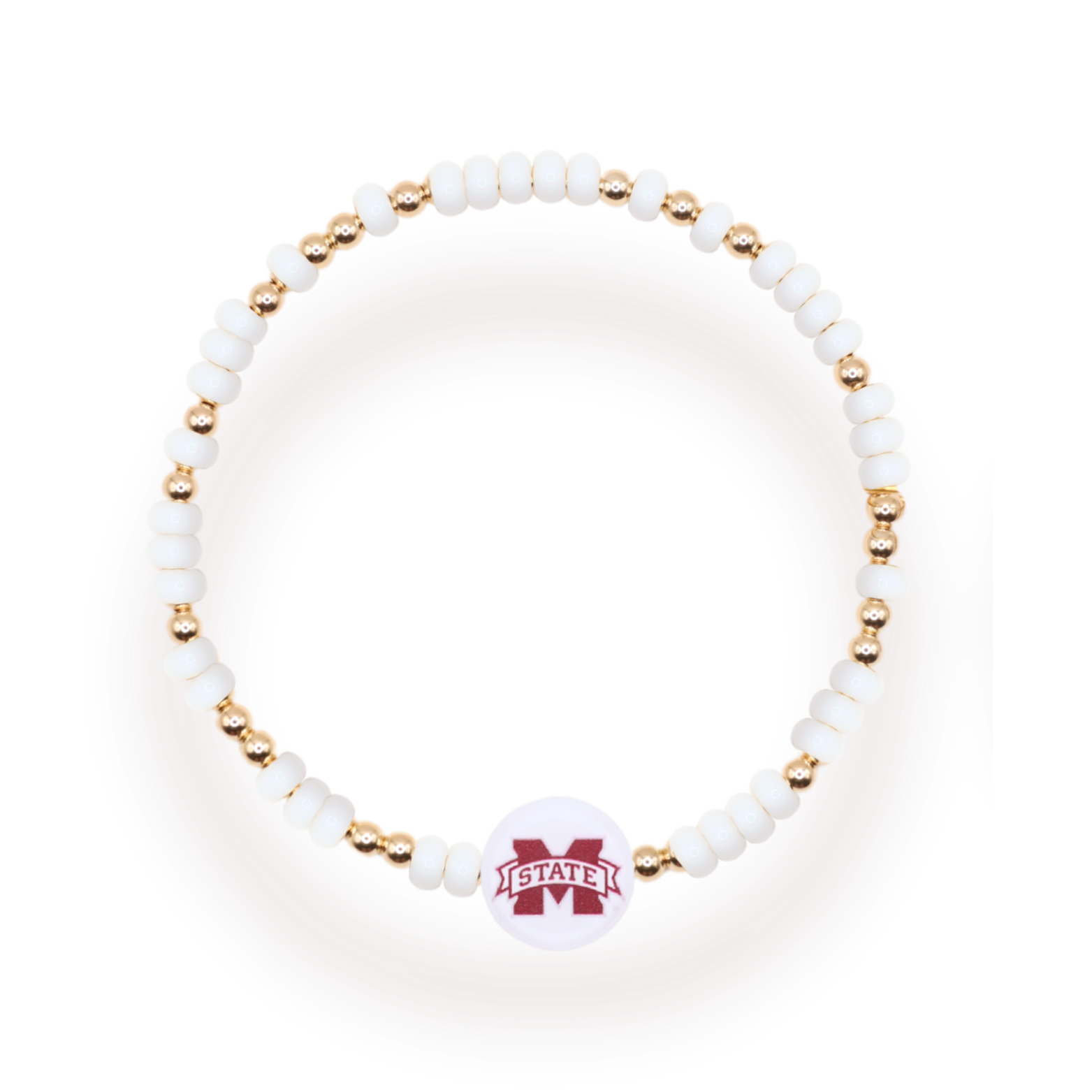 Miss State/Bulldogs Logo Bracelet