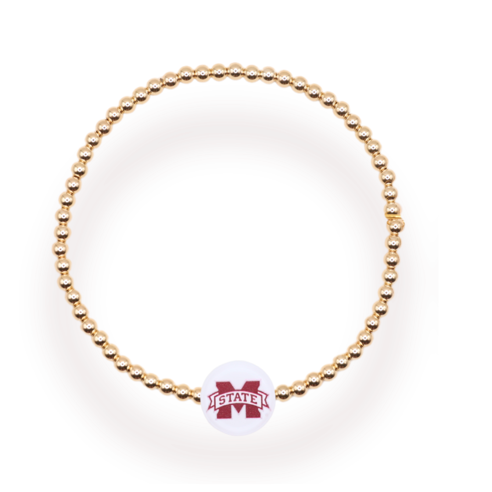 Miss State/Bulldogs Logo Bracelet