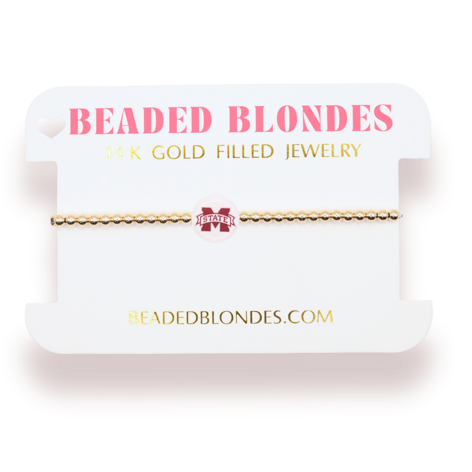 Miss State/Bulldogs Logo Bracelet