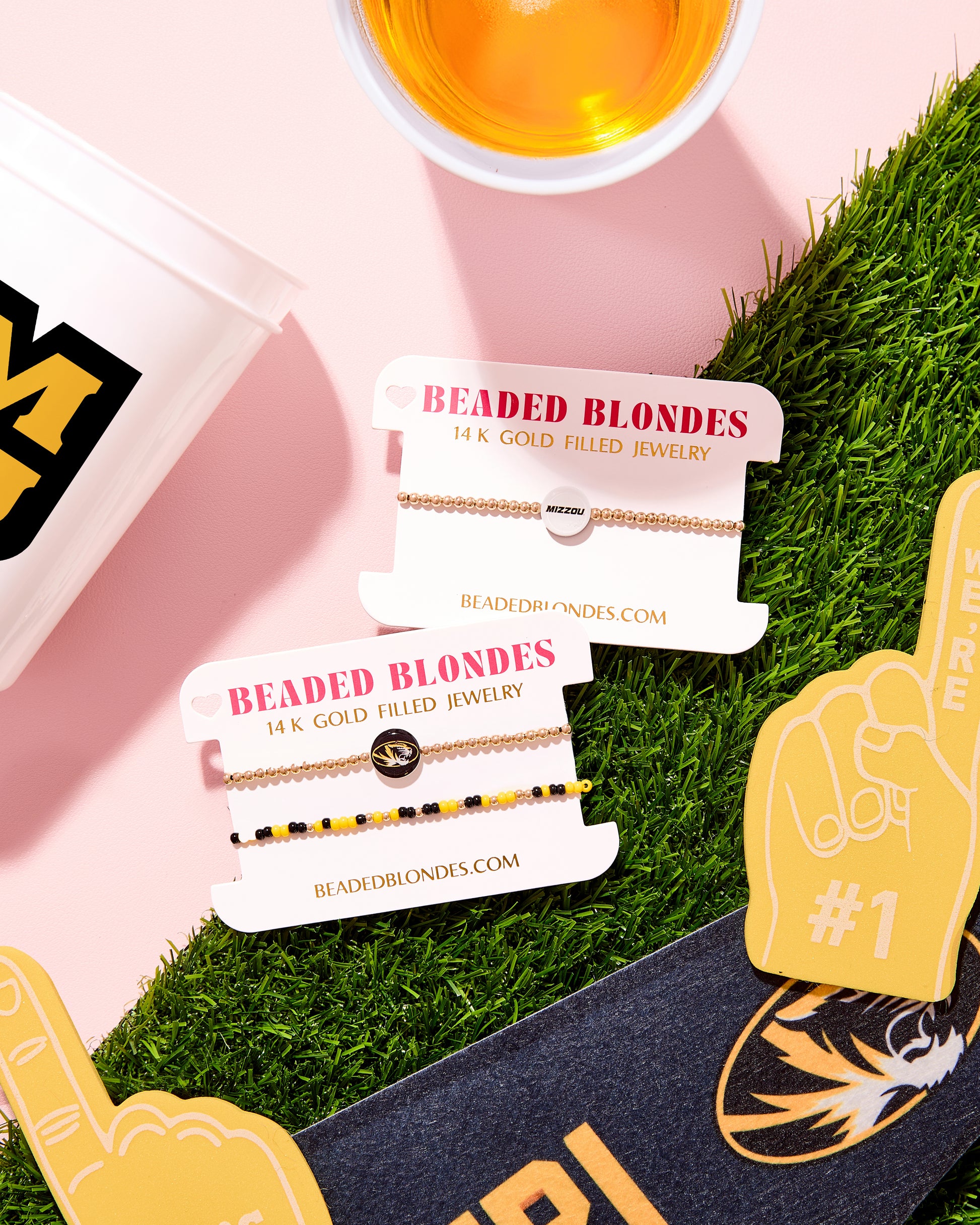 Mizzou/Tigers Logo Bracelet