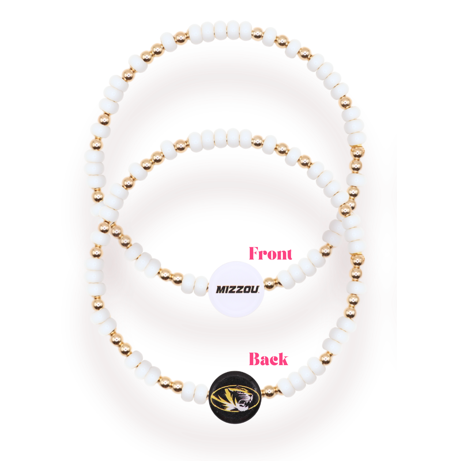 Mizzou/Tigers Logo Bracelet