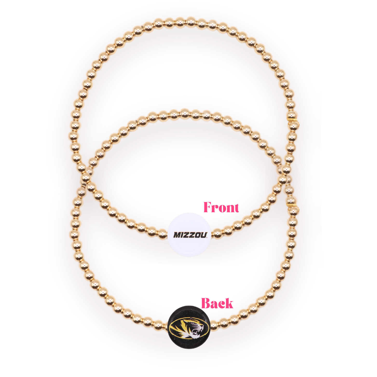 Mizzou/Tigers Logo Bracelet