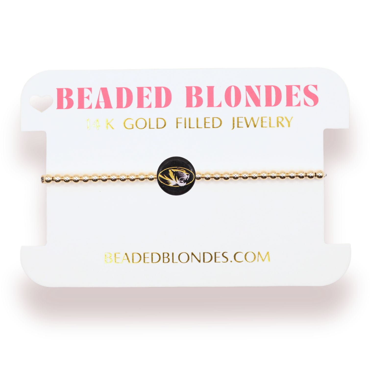 Mizzou/Tigers Logo Bracelet