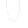 Mini Cross Charm on Chain Necklace
