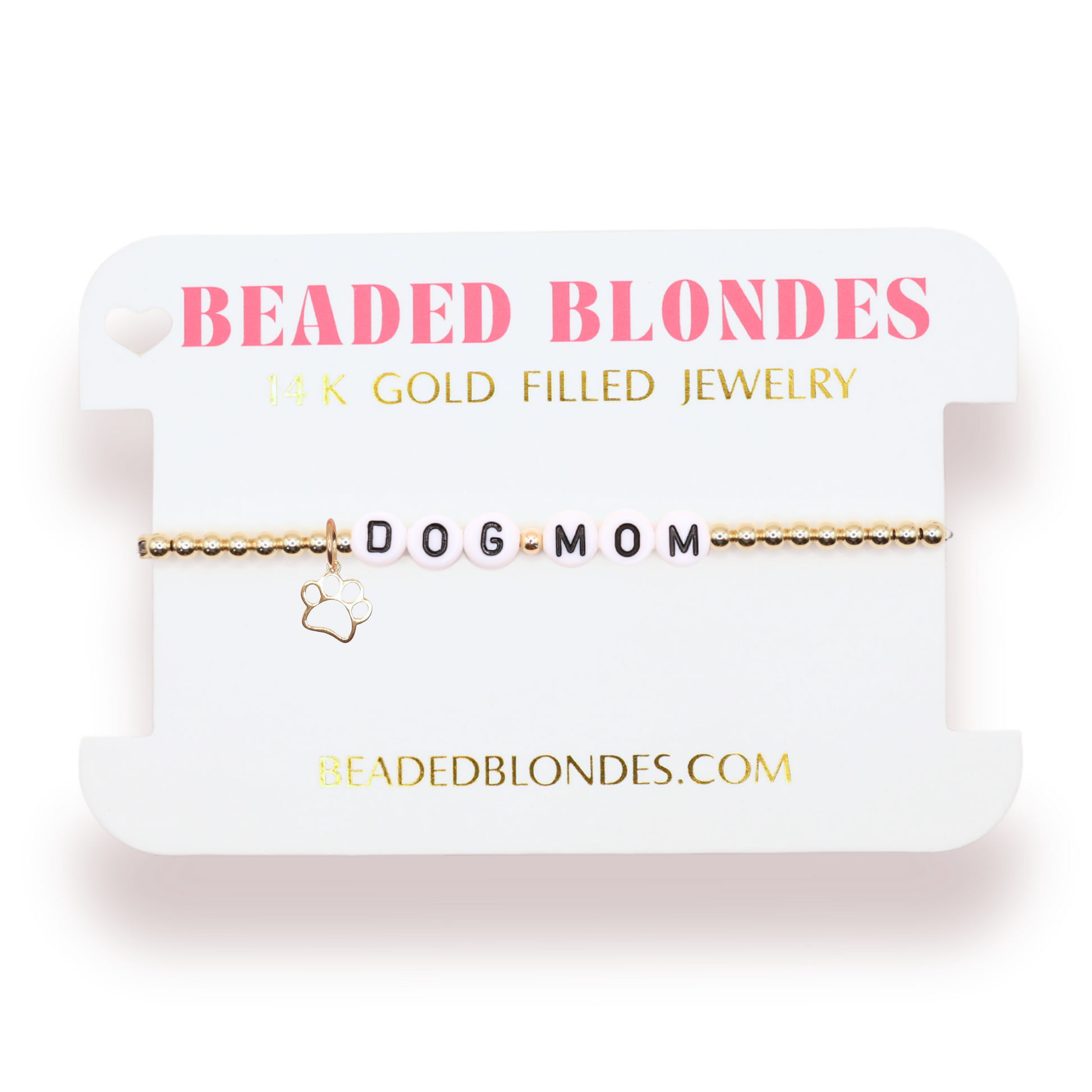 Dog Mom Charm Bracelet