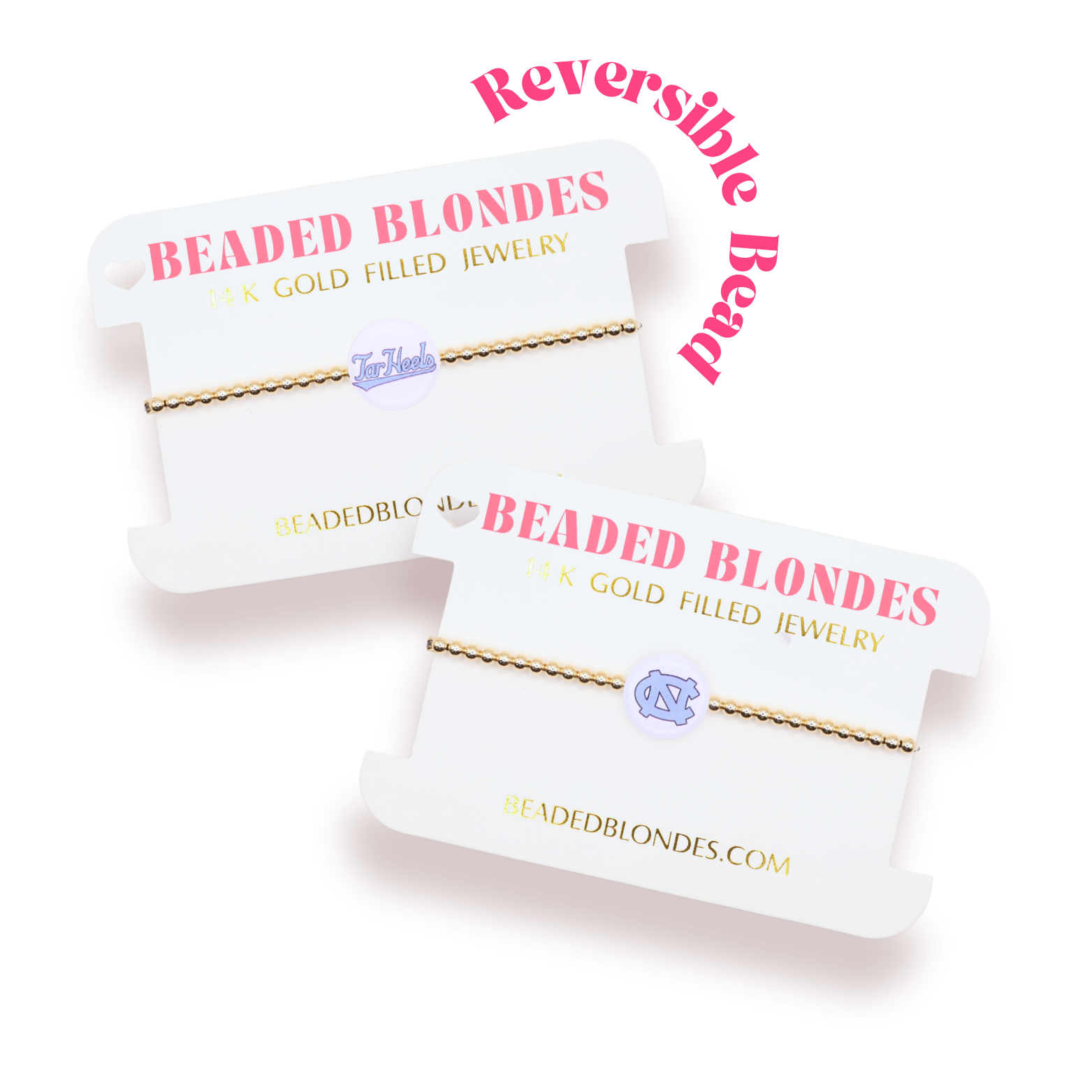 North Carolina/ Tar Heels Logo Bracelet