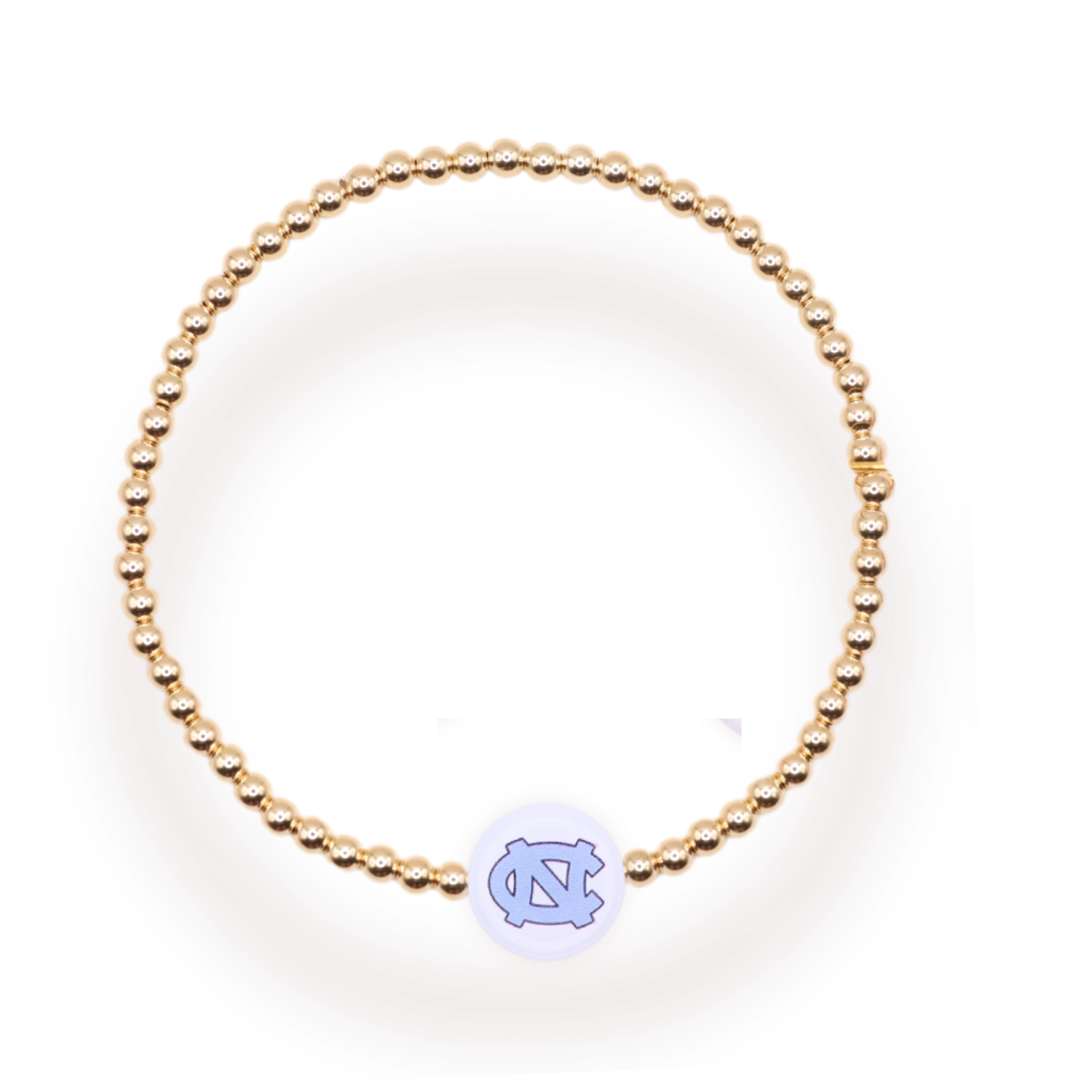 North Carolina/ Tar Heels Logo Bracelet