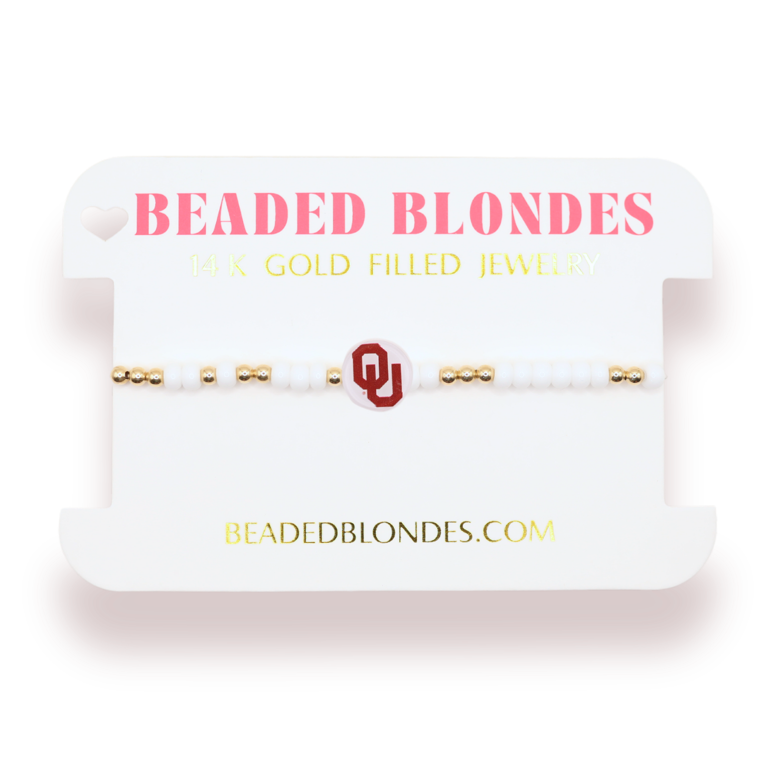 OU/ Sooners Logo Bracelet